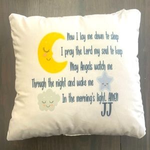 Personalized baby pillow